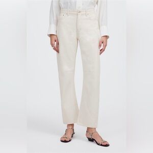 NWOT | Madewell | The Darted Barrel Leg Jean | Vintage Canvas